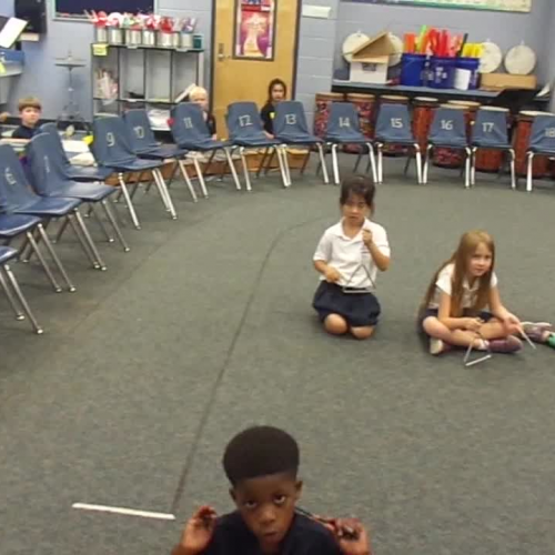 17-18 Ms. Austin's 1st grade class "Ho, Ho, Ho"