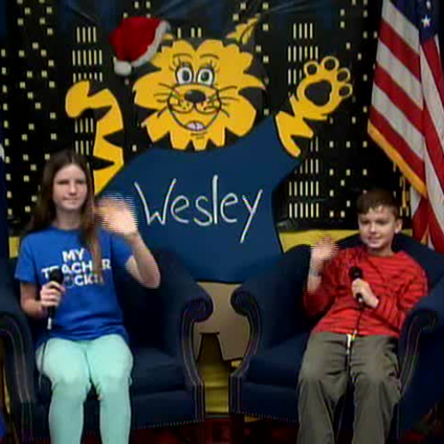 Thursday, December 7, 2017, WVES Wildcat News