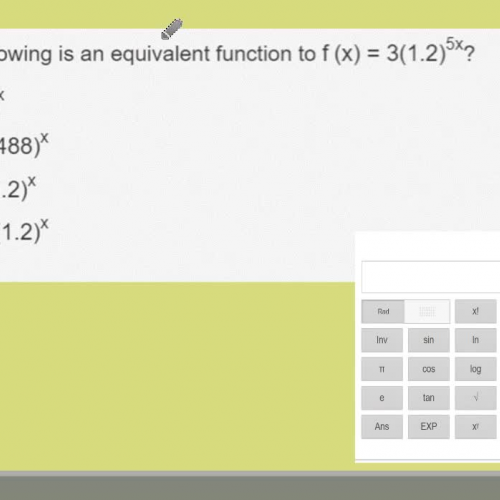 Equivalent Exponential Functions Video2