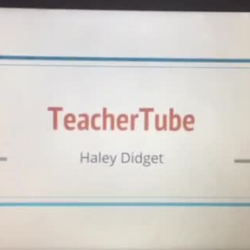 Teacher Tube App Presentation