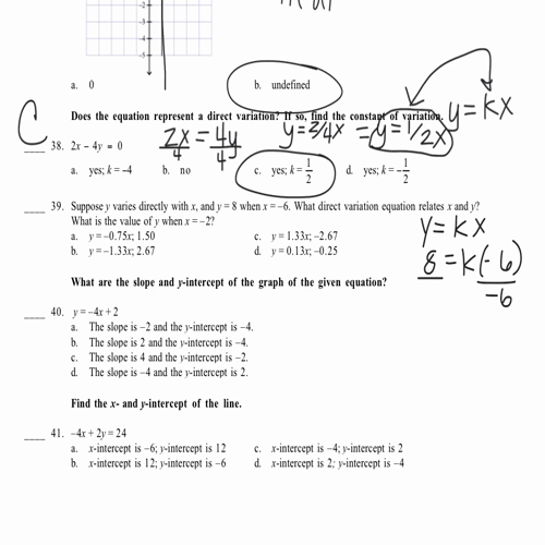 Alg 1 Review (33-48)