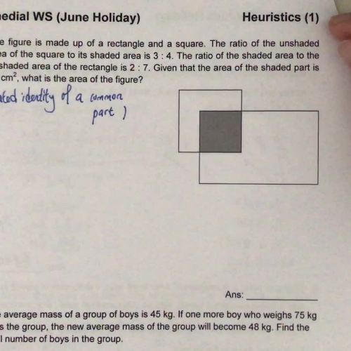 Repeated identity of a common part