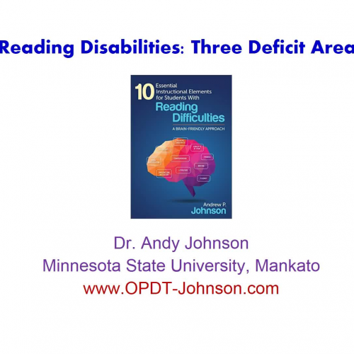 3 Reading Deficit Areas