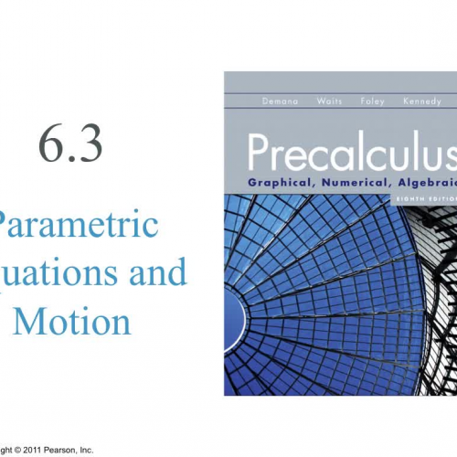 Precalculus 6.3