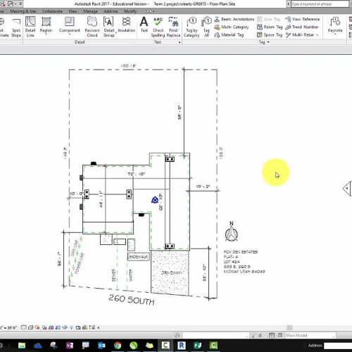 Roberts- Revit- Siteplan- Elements