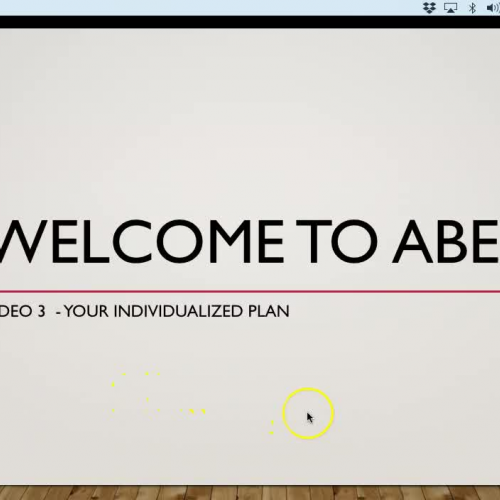 Welcome ABE Math video 3