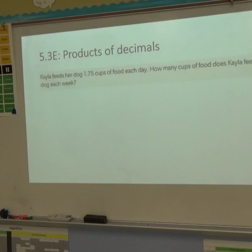 5.3E: Products of decimals