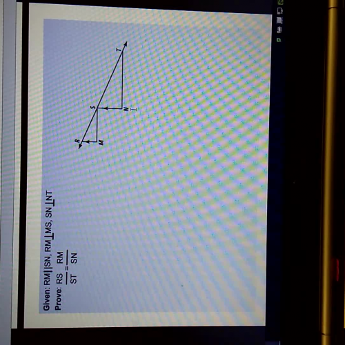 Similar Triangles Proof 1