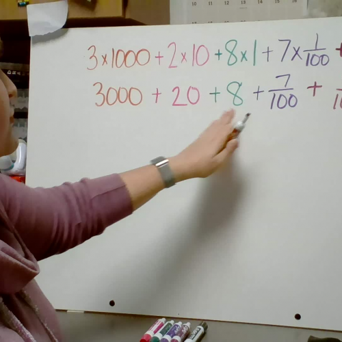 Decimals: Expanded Form to Standard Form
