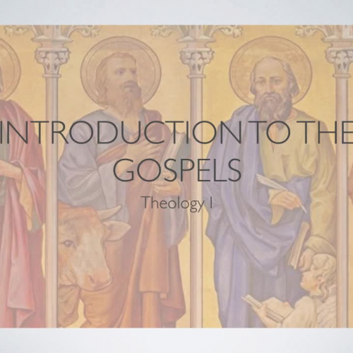 Introduction to the Gospels 