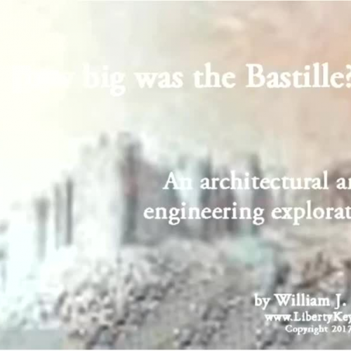 How big was the Bastille...really...exactly?