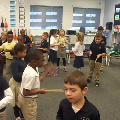 17-18 Ms. Cook's 1st grade class "Lucky Me" by Kriske/DeLelles