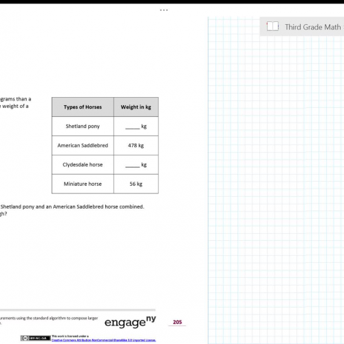 Lesson 38: Adding and Regrouping Measurements - questions 3 & 4