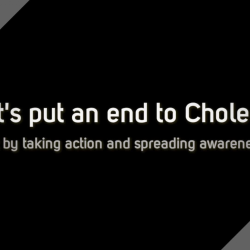 Let's Put an End to Cholera