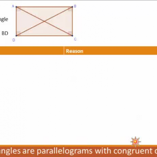 Congruent Diagonals Proof