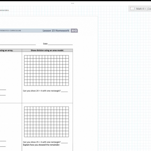 Lesson 36: Imperfect Division - questions 1 & 2