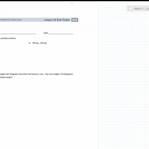 Review HW - Addition & Subtraction - part 2