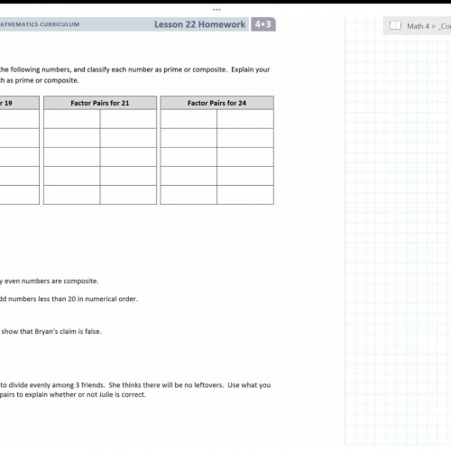 Lesson 39: Finding Factor Pairs of Numbers Within 100 - page 2