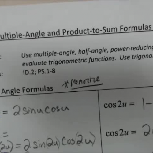 Trig 2.5 Video 2