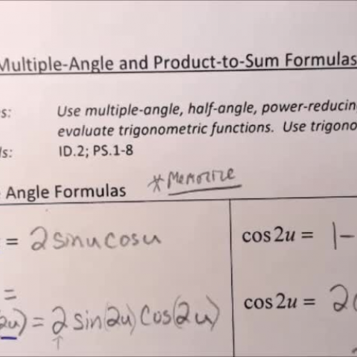 Trig 2.5 Video 3