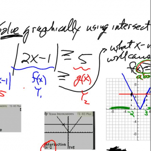 Solving Absolute Value Eqns/Ineqls