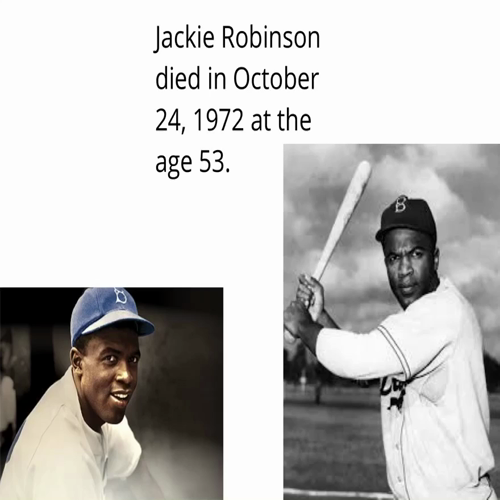 Jackie Robinson Jakob