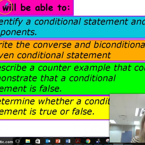 2.1 Conditional statements