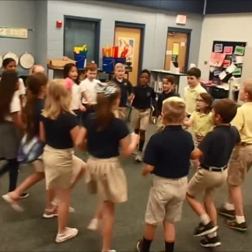 17-18 Ms. Montigny's 3rd grade class "Movement Canon" by Kriske/DeLelles