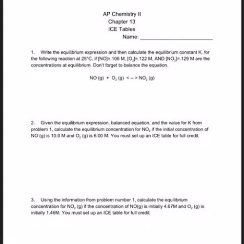 Ice Tables with Small x Assumption