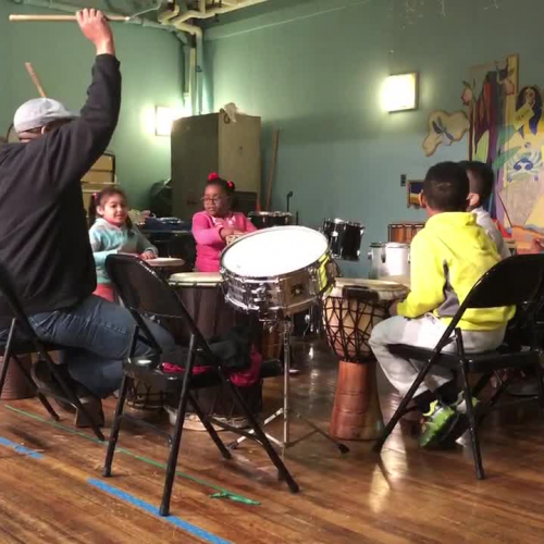 Harambee Drum Practice