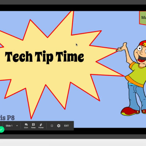 Tech Tip Time 3