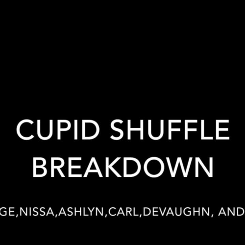 Cupid Shuffle Breakdown 