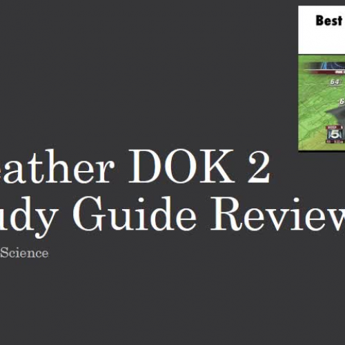 DOK2 Study Guide Review