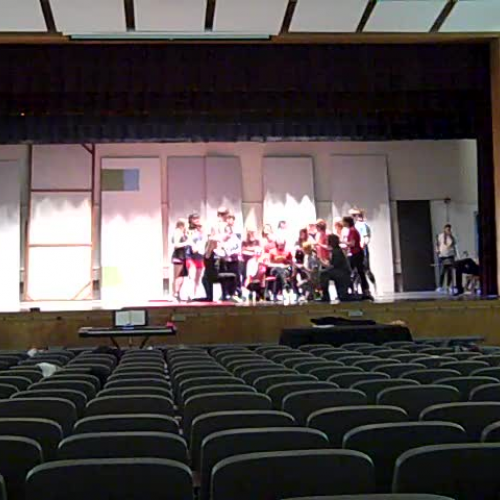 musical rehearsal show off