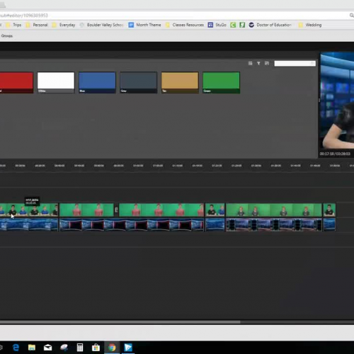 Tutorial: Editing newscast with WeVideo