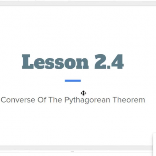 Pythagorean Theorem Converse Explained