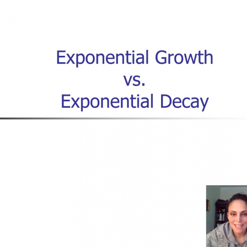 Exponential Growth Decay