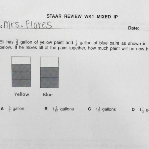 Week 1: Question 1