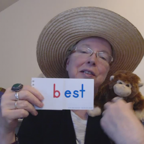 Mrs. Nichols and Tops the Monkey Introduces the 'est' Word Family