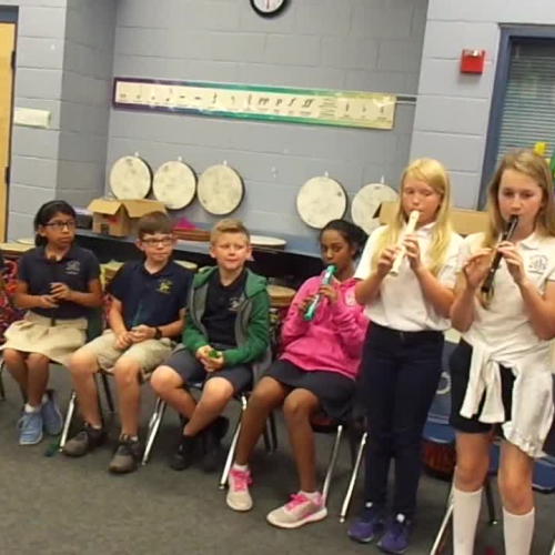 17-18 Ms. Etts' 5th grade class "Way Down South" by Carol King