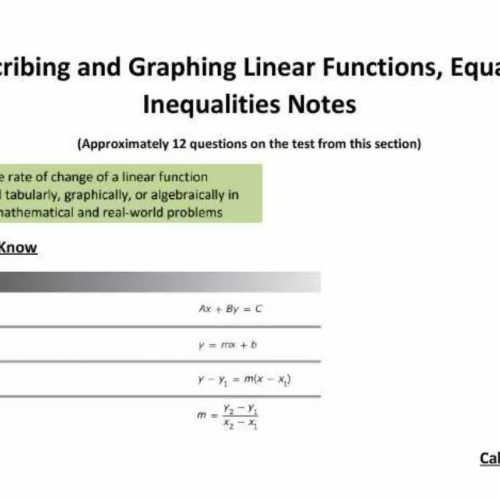 RC 2 Notes for EOC