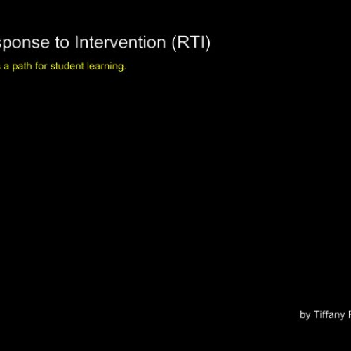 Response to Intervention (RTI)