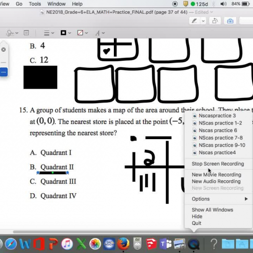 NSCAS practice 13 14 15