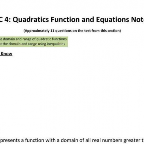 RC 4 Notes for EOC