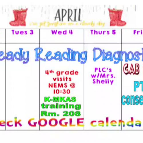 TNT Broadcast April 2  2018 Northeast Elementary School