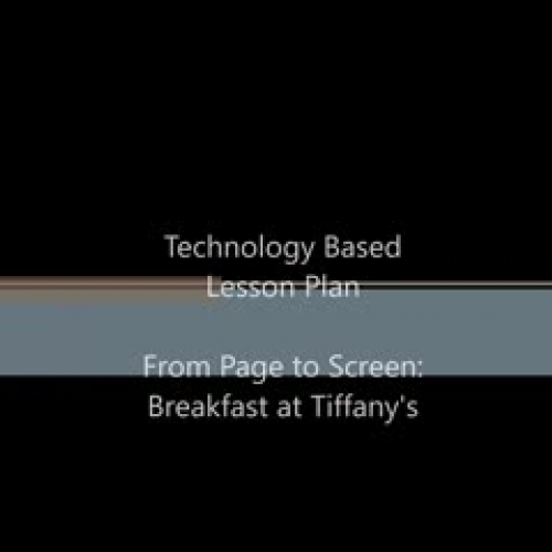 Technology Based Lesson Plan