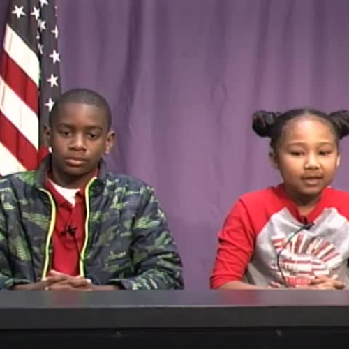 Northeast Elementary News Broadcast April 6 2018