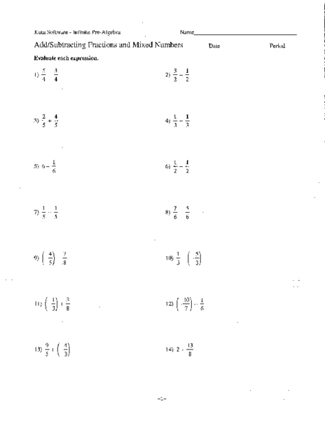 year sixth6th grade math worksheets printable worksheet template