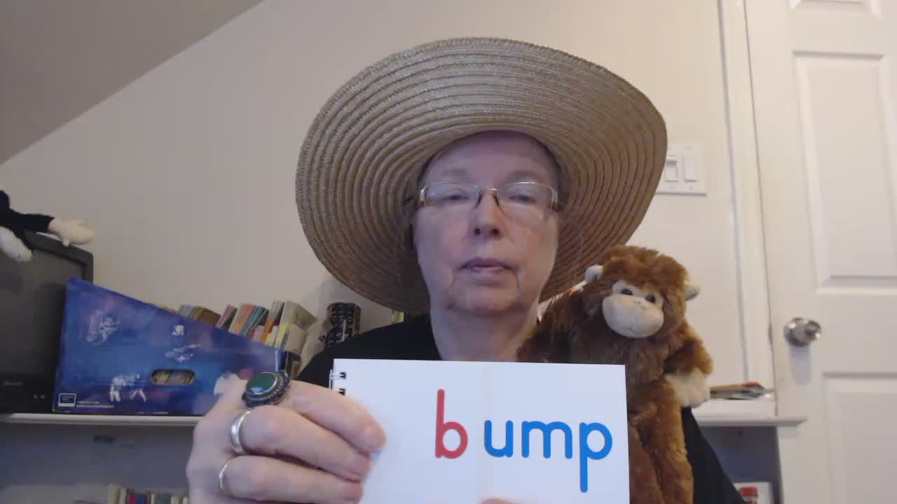 Mrs. Nichols and Tops the Monkey Introduces the 'ump' Word Family