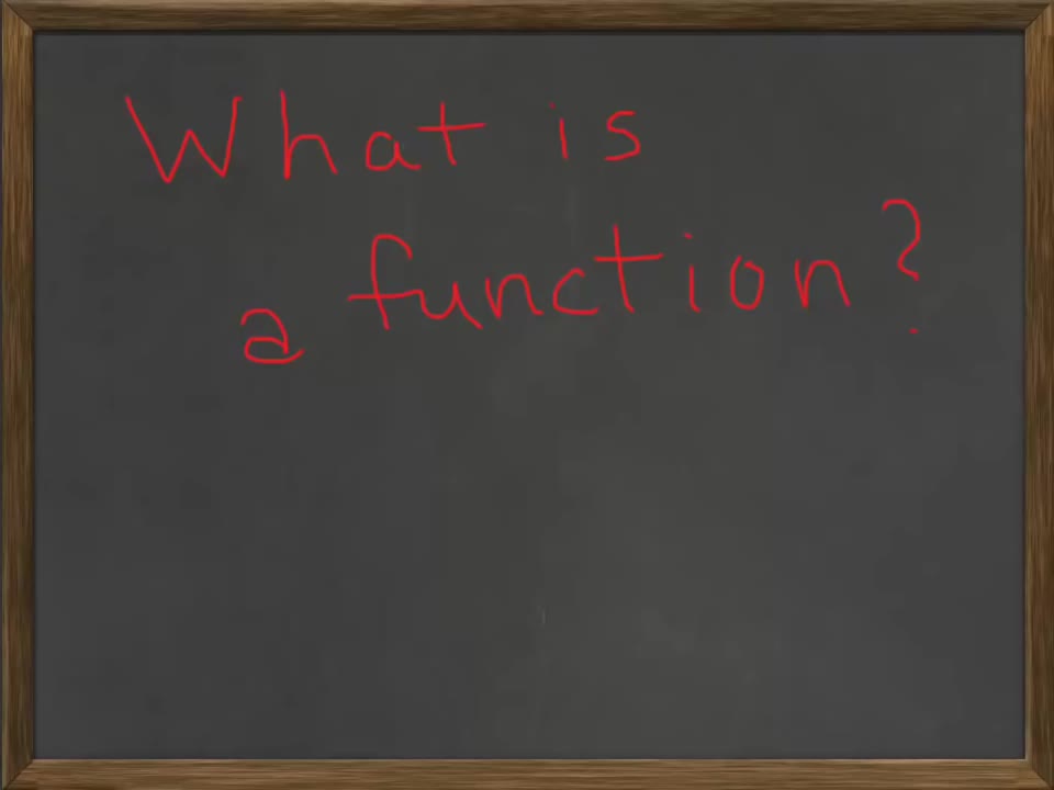 What is a function?